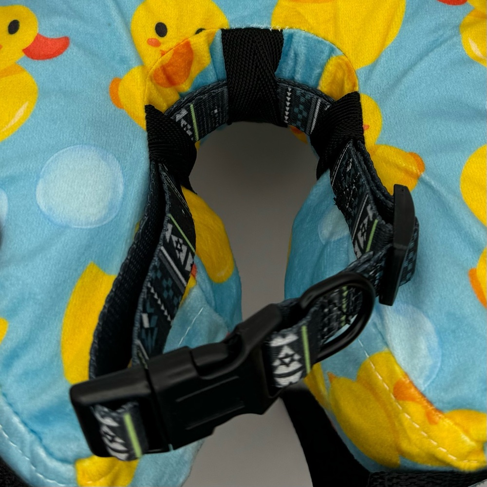 Ducks-Dogs and Cats Donut Inflatable Collar Pet Soft Recovery E-Collar cone - Picture 4 of 7